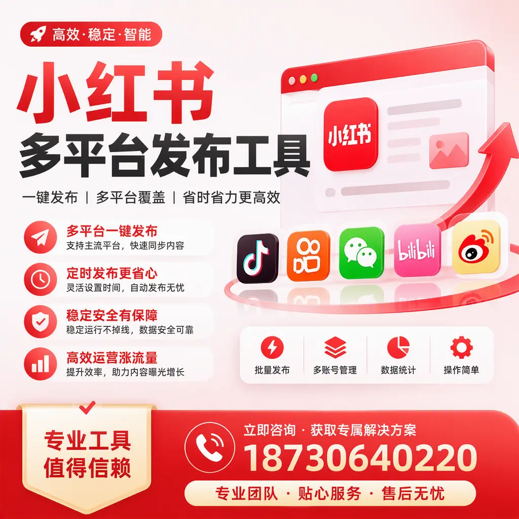 在 五指山 小红书多平台发布工具的市场前景分析